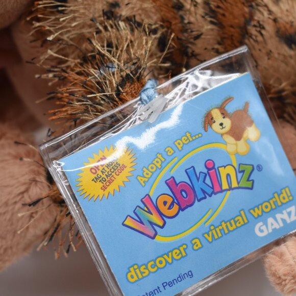 Ganz Webkinz Leopard Lizard Plush 14" Stuffed Animal Toy #HM198 CODED Unused - Picture 9 of 9